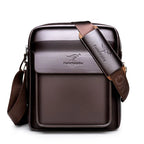 Classic leather crossbody bag