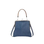 Denim  handbag for women with handles