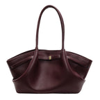 Versatile leather handbag