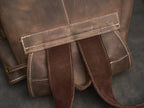 Heritage leather rucksack