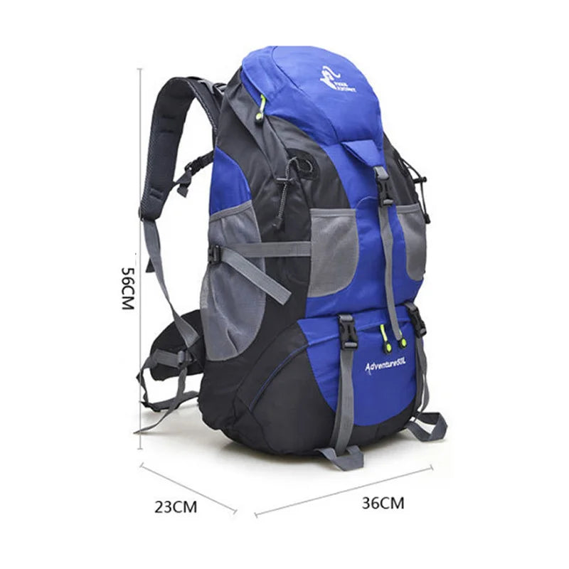 Apple green large hiking backpack