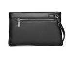 Compact leather clutch for essentials