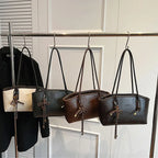 Everyday leather shoulder purse