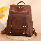 Vintage leather satchel