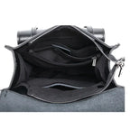 Leather satchel backpack