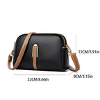 Everyday leather crossbody bag