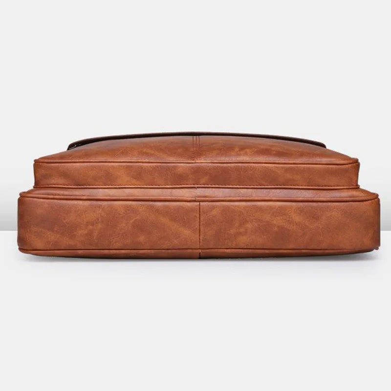Leather business briefcase