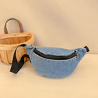Children denim bum bag