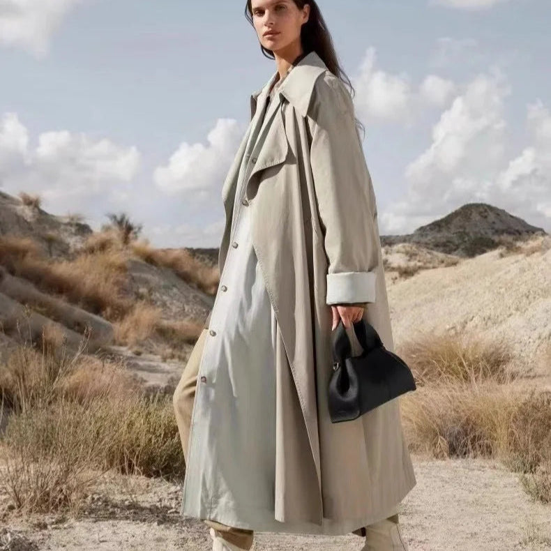 French-inspired leather handbag