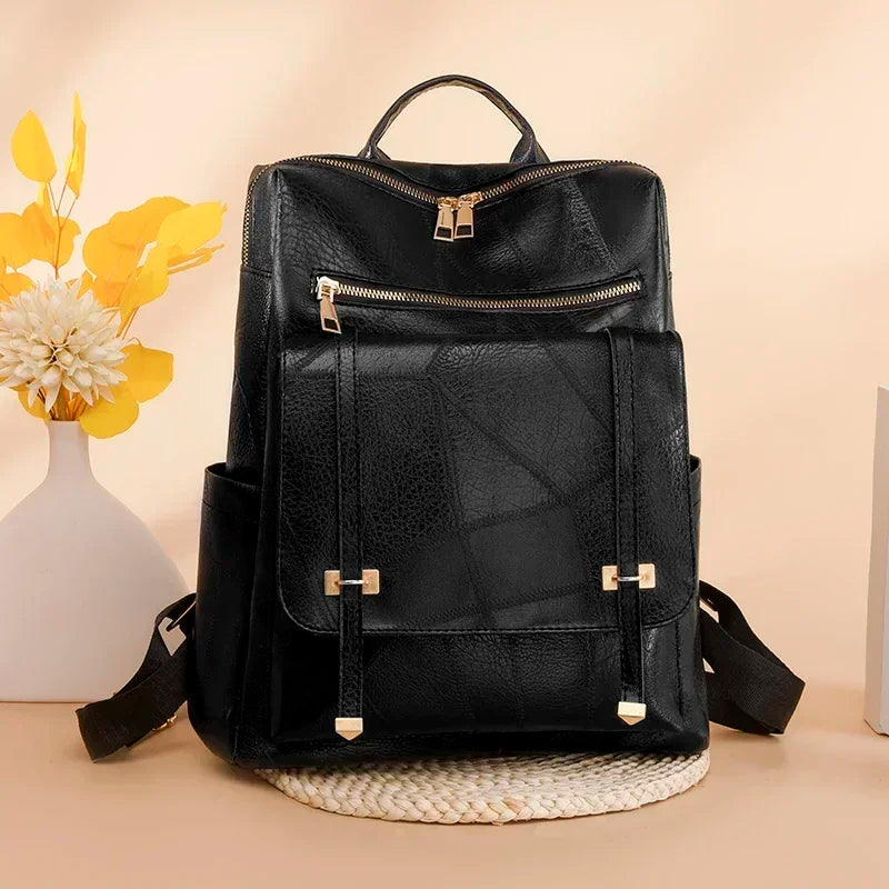 Vintage leather satchel