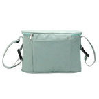 Grey stroller diaper bag