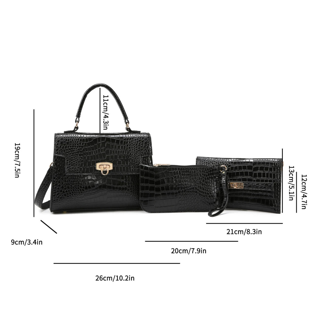 Leather handbag