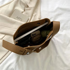 Elegant women's leather tote bag