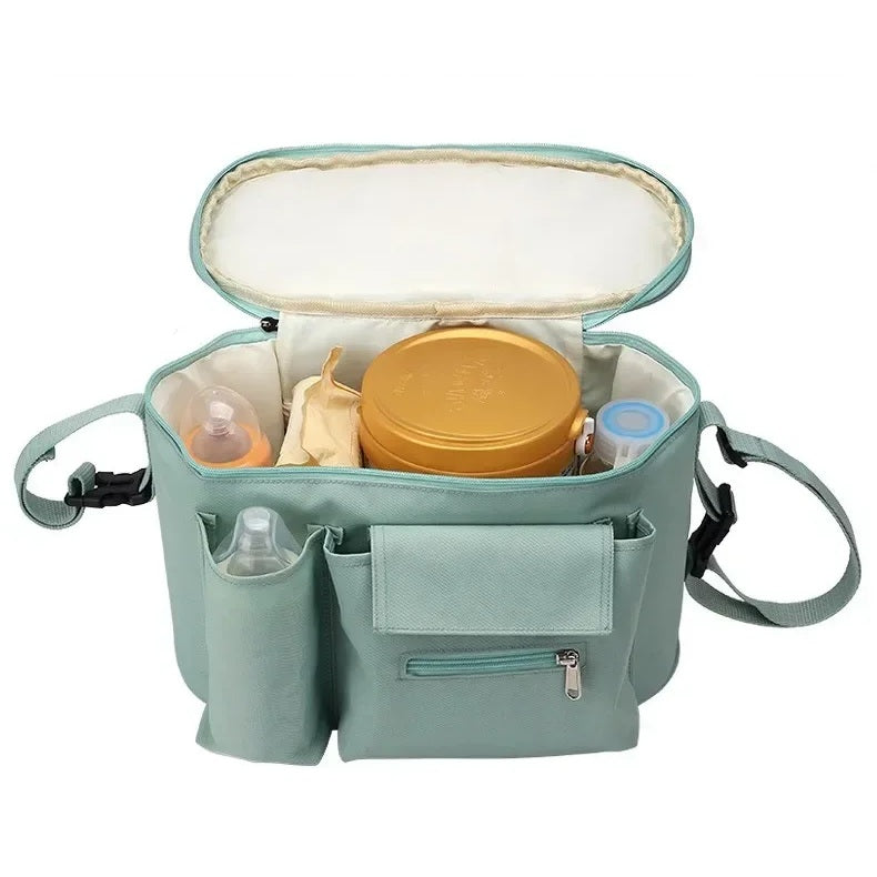 Bear stroller diaper bag