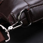 Vintage leather office briefcase