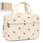 Corduroy travel toiletry bag