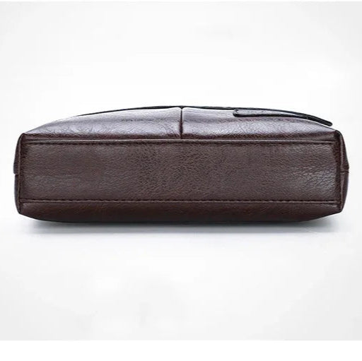 Versatile leather crossbody bag