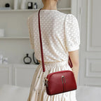 Everyday leather crossbody bag