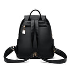 Backpack purse in leather