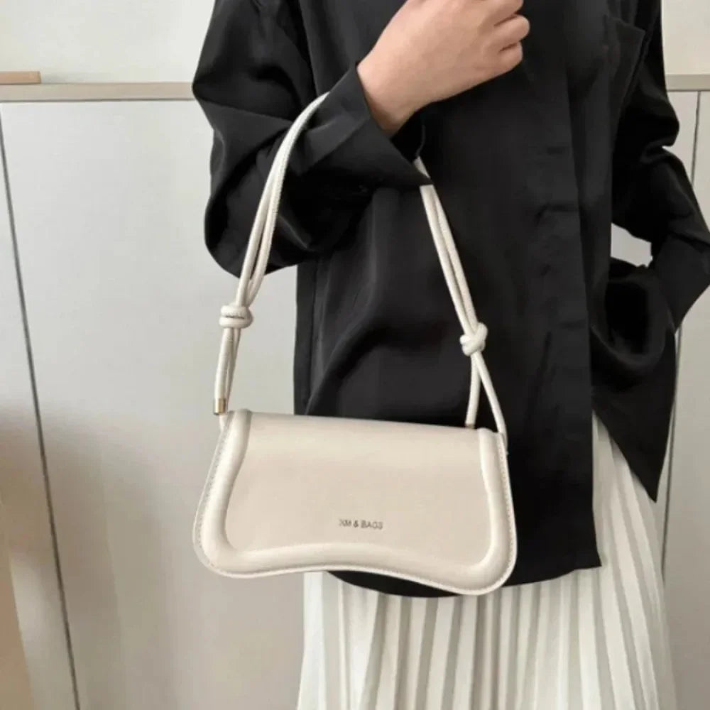 Leather sling bag for women