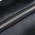 Urban leather holdall with top handles