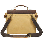 Leather office satchel
