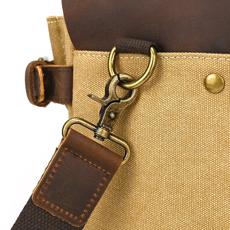 Leather office satchel