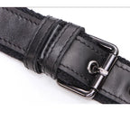 Leather belt bag for men