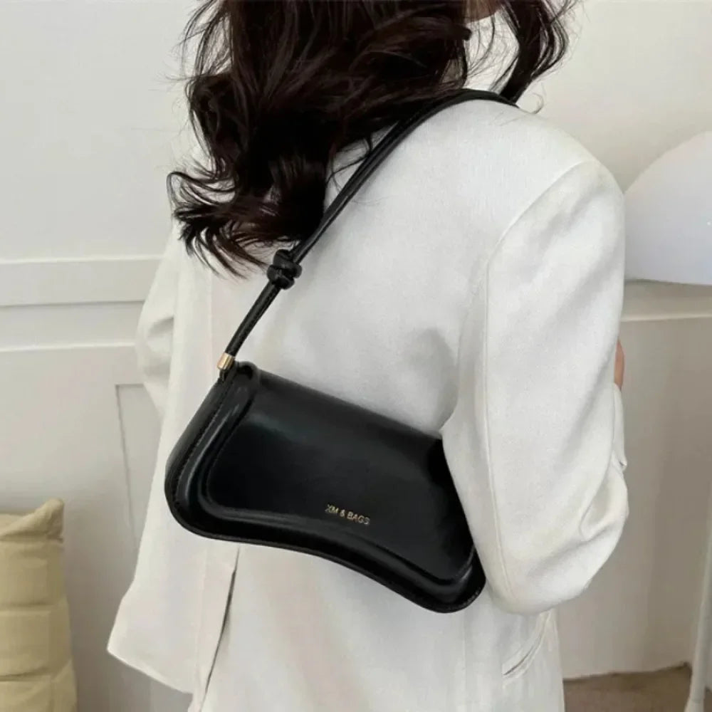 Leather sling bag for women
