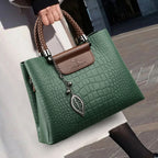 Vintage-inspired leather handbag