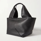 Large suede shopper handbag