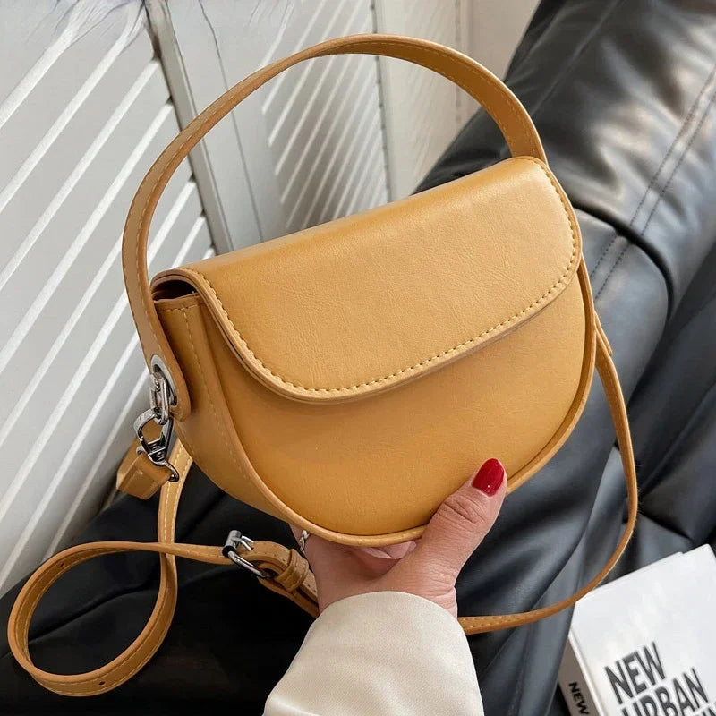 Classic leather handbag
