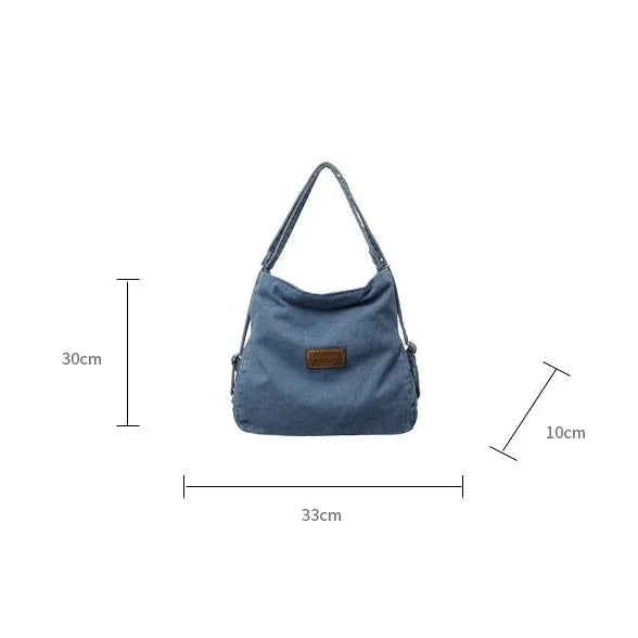 Embossed tote bag