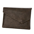 Men's leather clutch bag