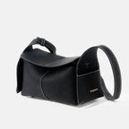 Trendy leather shoulder bag