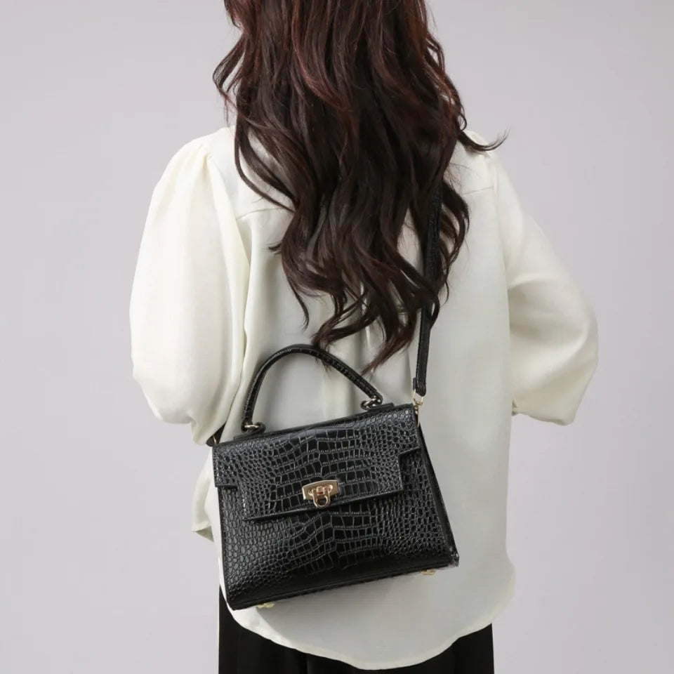 Leather handbag