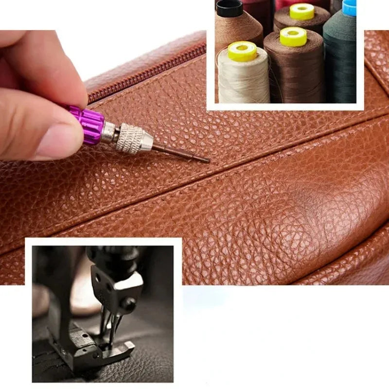 Wraparound leather bum bag