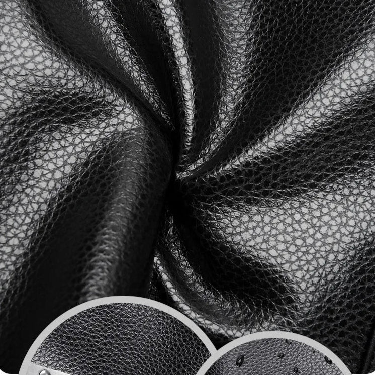 Travel-ready leather holdall