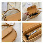 Classic leather handbag
