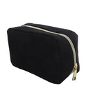 Corduroy cosmetic bag