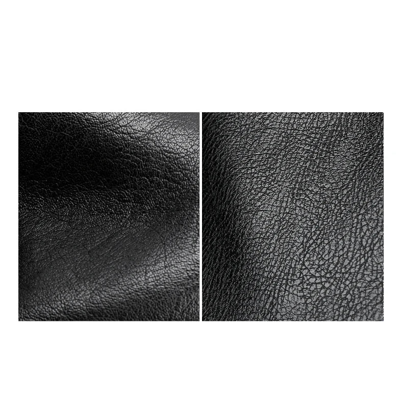 Minimalist leather clutch with detachable strap