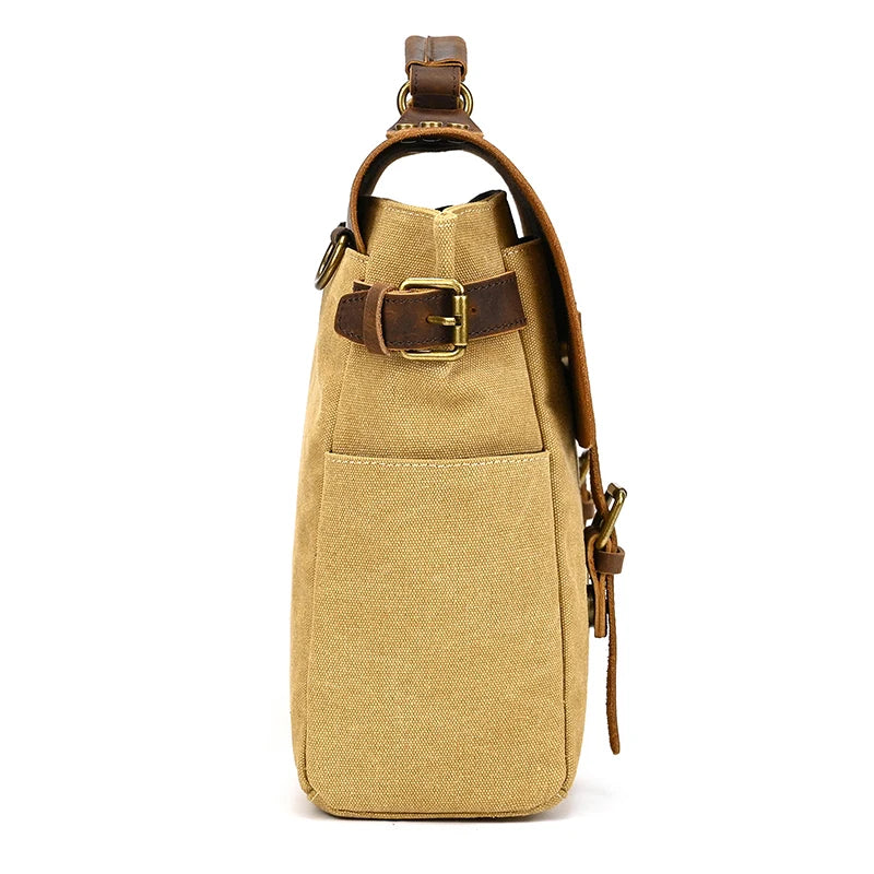 Leather office satchel