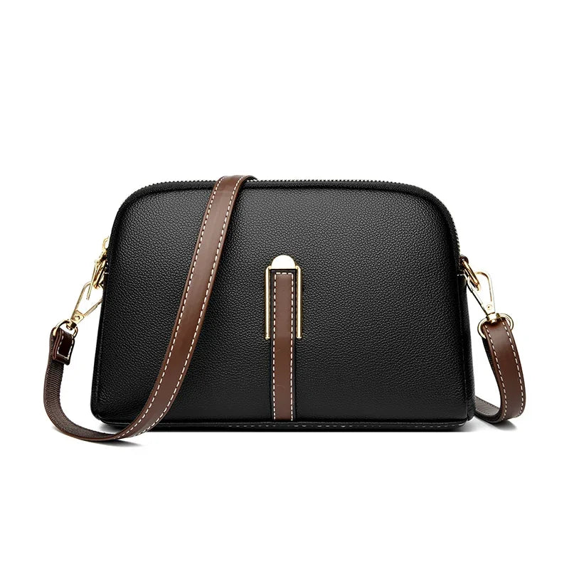 Everyday leather crossbody bag