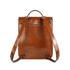 Classic leather satchel