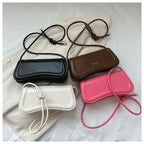 Leather sling bag for women