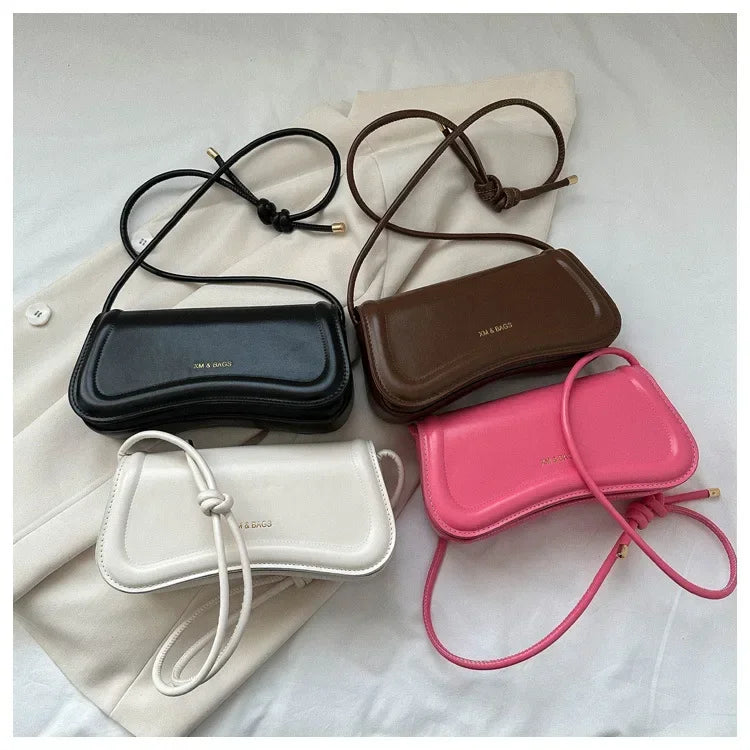 Leather sling bag for women