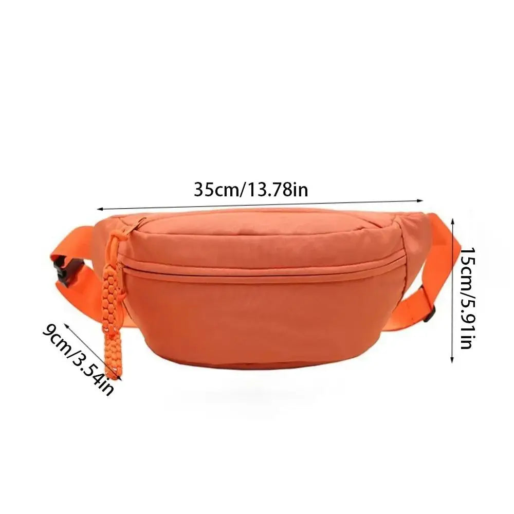 Large capacity corduroy bum bag