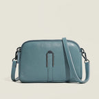 Lightweight leather sling bag