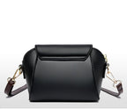 Practical leather crossbody bag