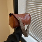 Sleek leather handbag